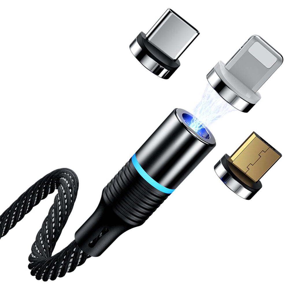 Magnetic Data Cable One-to-three Usb Fast Charging