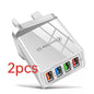 Luminous Color Mobile Phone Charging Head Intelligent 3A