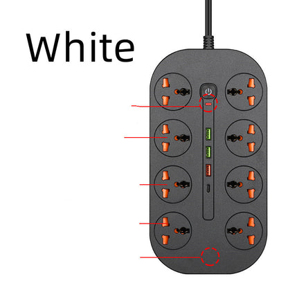 Applicable Cable British PD Fast Charging Plug With USB