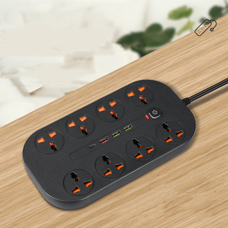 Applicable Cable British PD Fast Charging Plug With USB