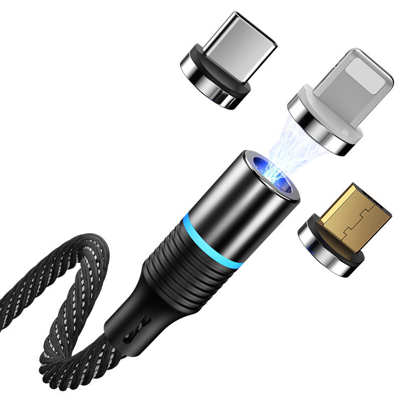 Magnetic Data Cable One-to-three Usb Fast Charging