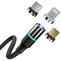 Magnetic Data Cable One-to-three Usb Fast Charging