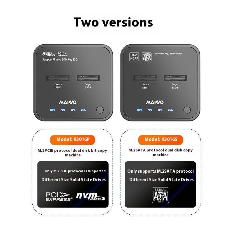 MAIWO K3016 M2 Solid State Readwrite Hard Disk Dock