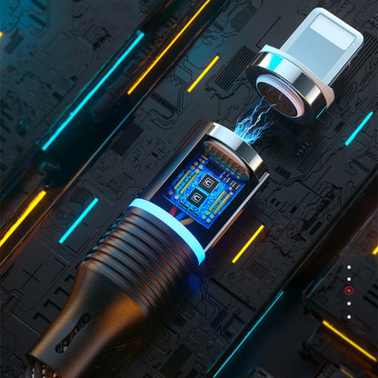 Magnetic Data Cable One-to-three Usb Fast Charging